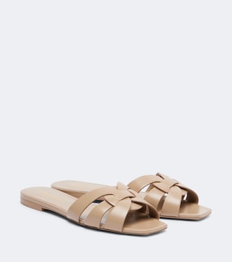 Tribute Nu Pieds 05 leather sandals | Saint Laurent