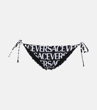 Culotte de bikini à logo | Versace