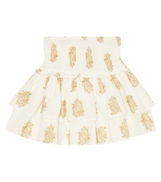 Minigonna Loretta a balze con stampa | The New Society