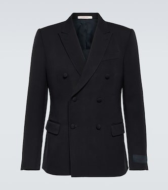 Double-breasted wool blazer | Valentino