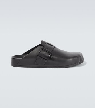 Sunday leather clogs | Balenciaga