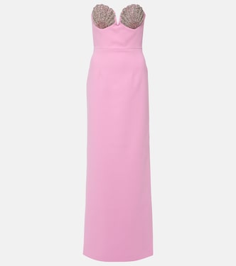 Cordelia embellished strapless gown | Rebecca Vallance