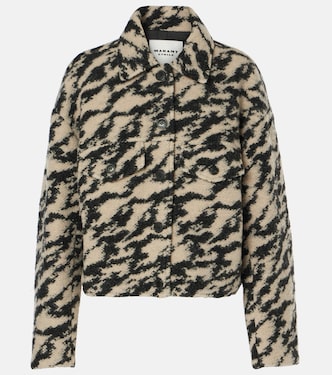 Ferida printed wool-blend jacket | Marant Etoile