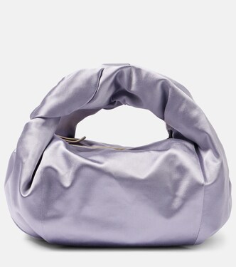 Twist satin tote bag | Dries Van Noten