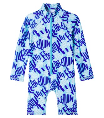 Guppy printed rashguard swimsuit | Vilebrequin Kids