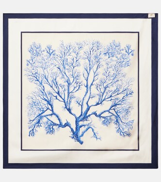 Foulard in seta con stampa | Agua by Agua Bendita
