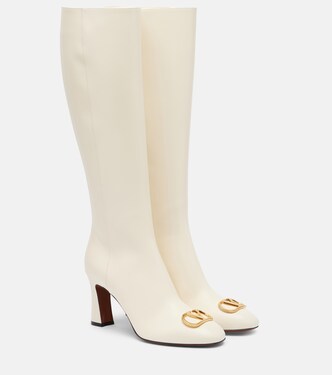 Bottes VLogo 80 en cuir | Valentino Garavani