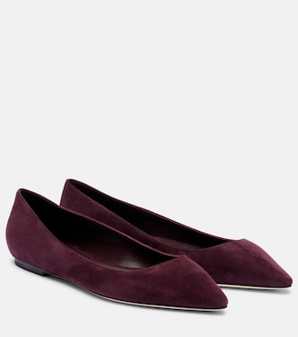 Ballerines Romy en daim | Jimmy Choo