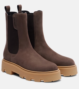 Aurea leather Chelsea boots | Moncler