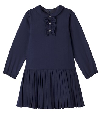 Pleated ruffled dress | Tartine et Chocolat