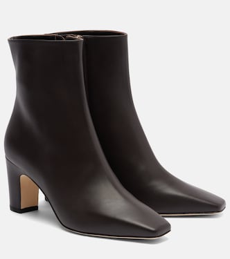 Ofaralo 70 leather ankle boots | Manolo Blahnik