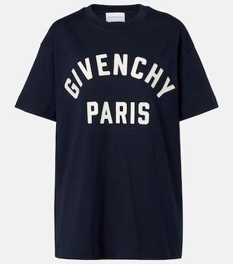 Paris logo cotton jersey T-shirt | Givenchy