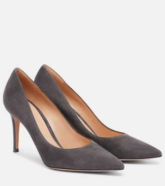 Gianvito 85 suede pumps | Gianvito Rossi