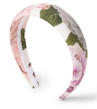 DG embroidered floral headband | Dolce&Gabbana Kids