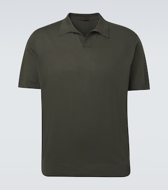 Cotton polo shirt | Rubinacci