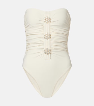 Maya embellished swimsuit | Karla Colletto