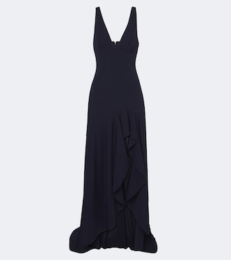 Ruffled georgette gown | Stella McCartney