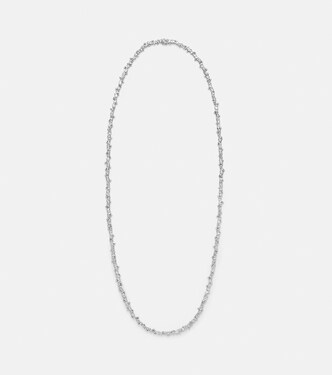 Halskette Bold Burst aus 18kt Weißgold mit Diamanten | Suzanne Kalan