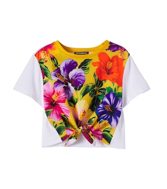 T-Shirt aus Baumwoll-Jersey | Dolce&Gabbana Kids