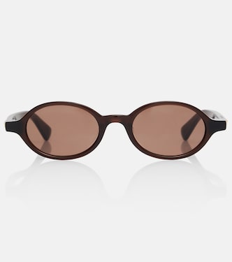 Slim Ribbon椭圆太阳镜 | Bottega Veneta