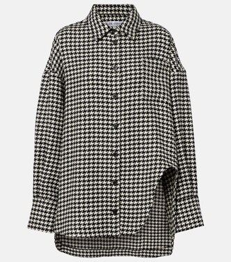 Houndstooth virgin wool shirt | The Attico