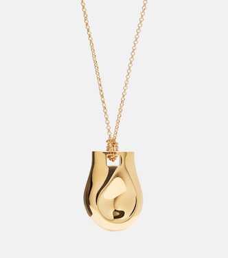 Keefe 18kt gold-plated pendant necklace | Khaite