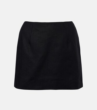 Jane linen miniskirt  | Faithfull