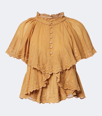 Lorna embroidered cotton top | Marant Etoile