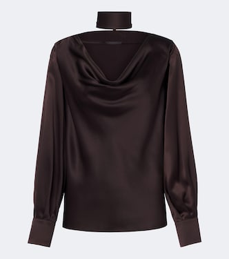 Bluse Elegante aus Seidensatin | Max Mara