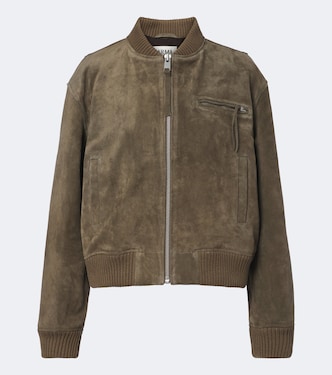 Elysia suede bomber jacket | Arma