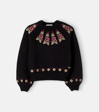 Pullover aus Baumwolle und Kaschmir | Chloé Kids