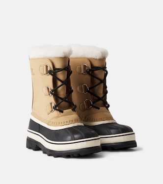 بوت للثلج بأجزاء من الجلد ™Caribou | Sorel Kids