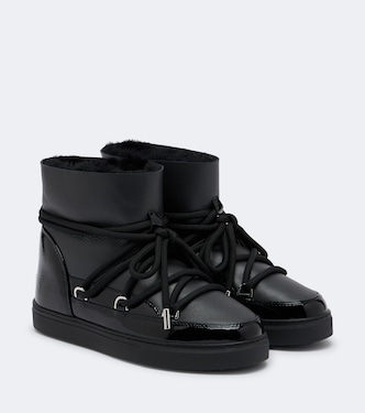 Full Leather Gloss snow boots | Inuikii
