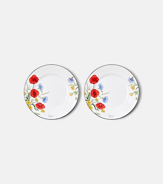 Set Gucci Flora aus zwei Desserttellern | Gucci