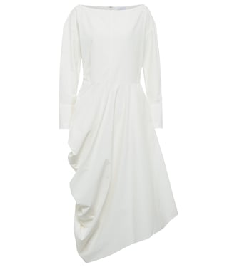 Midikleid Holly aus Baumwollpopeline | Deveaux New York