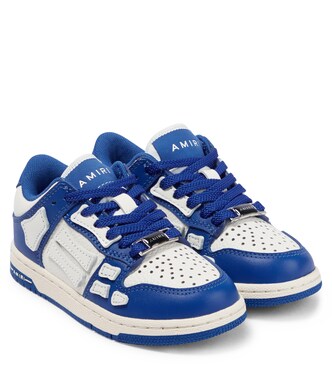 Skel leather sneakers | Amiri Kids