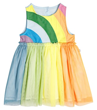 Baby rainbow tulle dress | Stella McCartney Kids