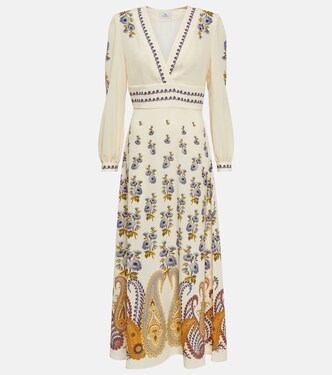 Robe midi à motif cachemire | Etro