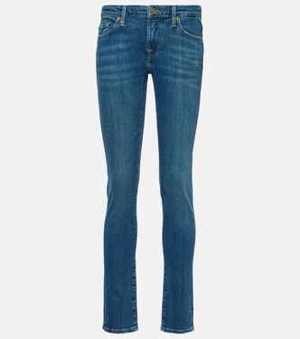 Pyper mid-rise skinny jeans | 7 For All Mankind