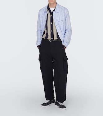 x Asics Japan S denim sneakers in blue - Comme Des Garcons Homme