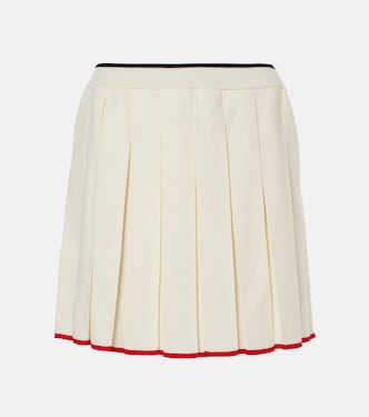 Minifalda en mezcla de lana plisada | Thom Browne