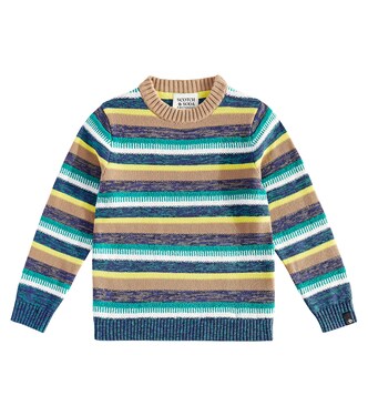 Jersey de mezcla de algodón a rayas | Scotch & Soda Kids