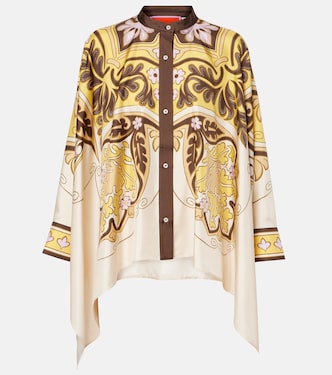 Spells Placée silk shirt | La DoubleJ