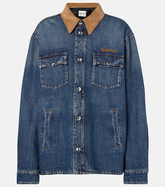 Denim jacket | Miu Miu