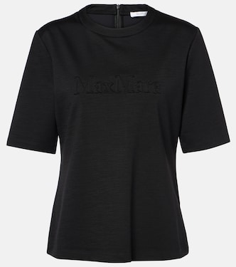 Peter embroidered wool T-shirt | Max Mara