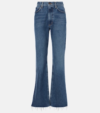 Leena mid-rise straight jeans | Agolde