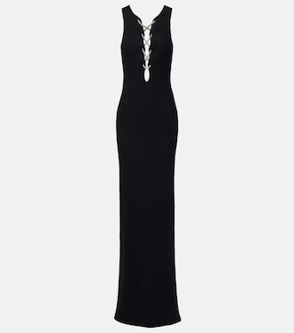 Embellished cutout jersey gown | Givenchy