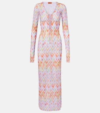 Chevron tulle beach dress | Missoni