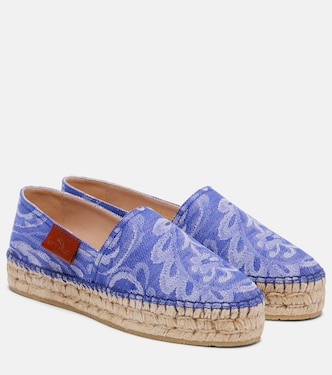 Paisley denim jacquard espadrilles | Etro