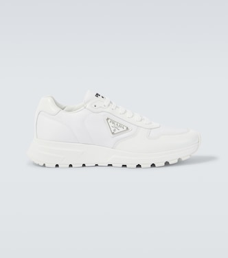 Re-Nylon and leather sneakers | Prada